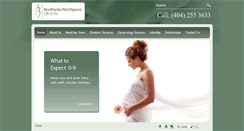 Desktop Screenshot of nsnpobgyn.com