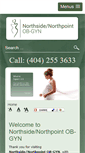 Mobile Screenshot of nsnpobgyn.com